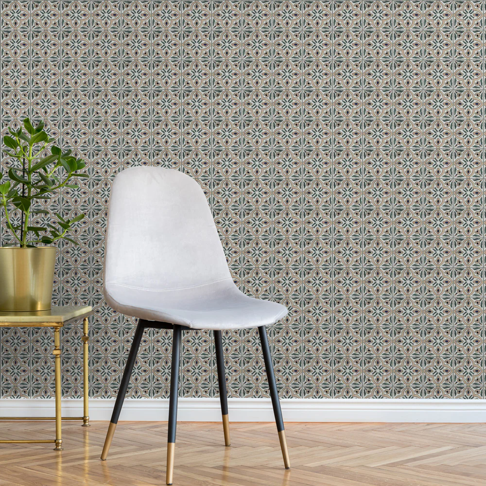 Spanish Tile 16 Wallpaper - Image 2