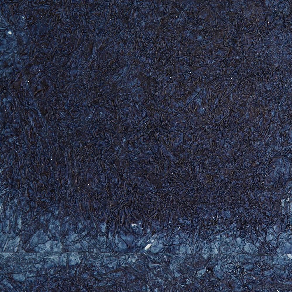 Spellbind | Indigo Crumpled Paper Distressed Paint Wallpaper