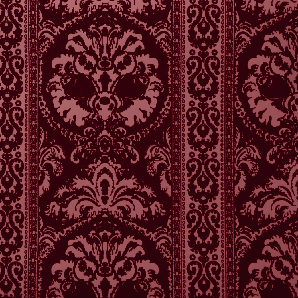 St. Moritz Flocked Wallpaper - Image 2