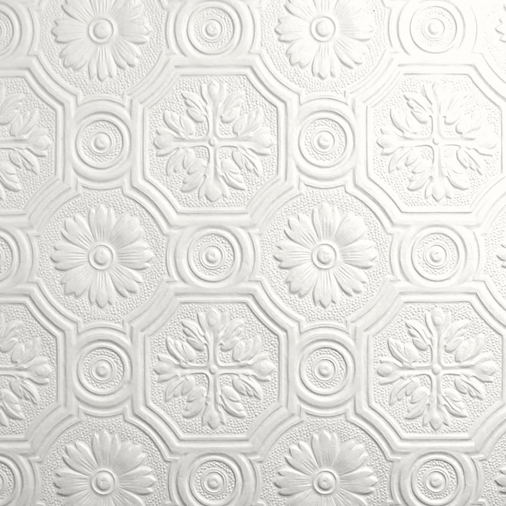 Supaglypta Spencer Paintable Embossed Wallpaper