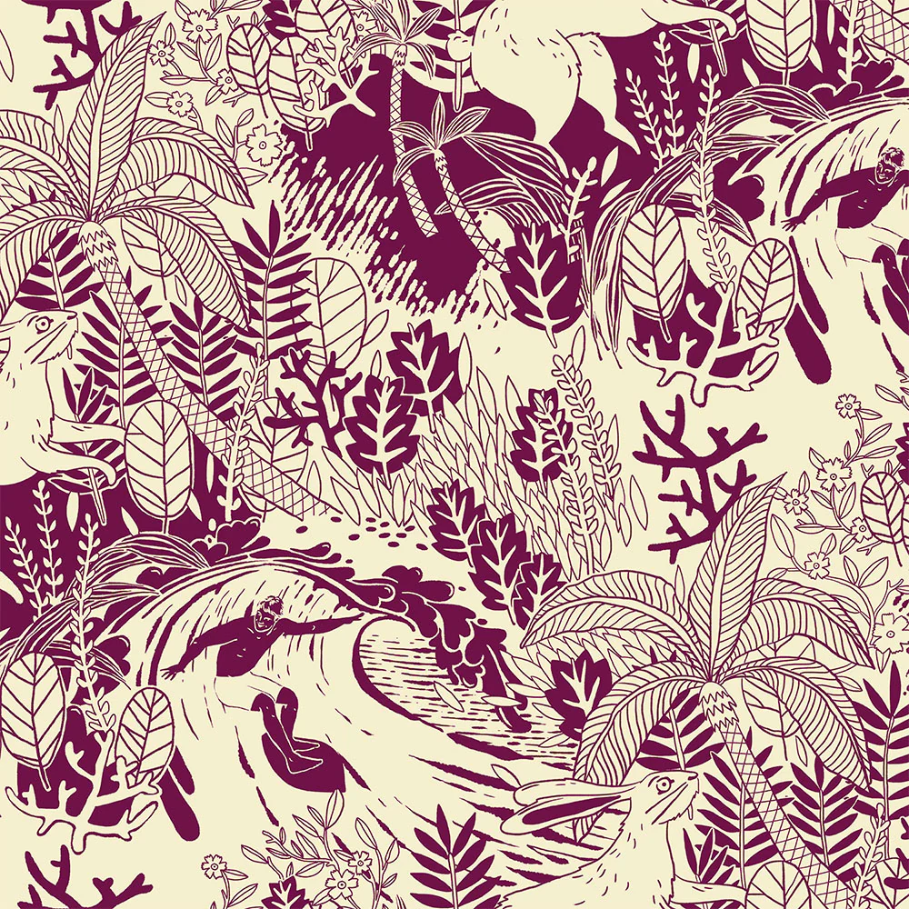 Surfs Up Wallpaper - Image 3