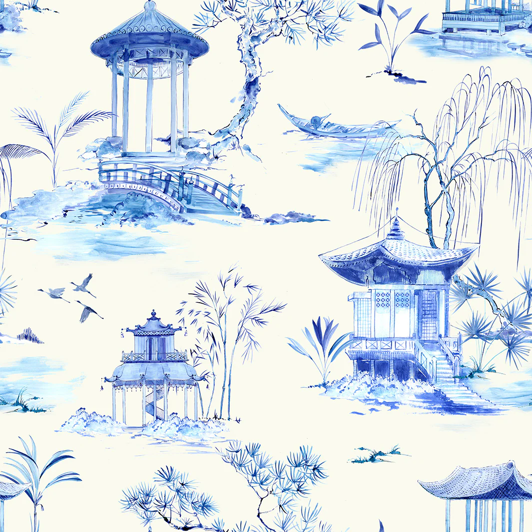 Suzhou Toile Wallpaper