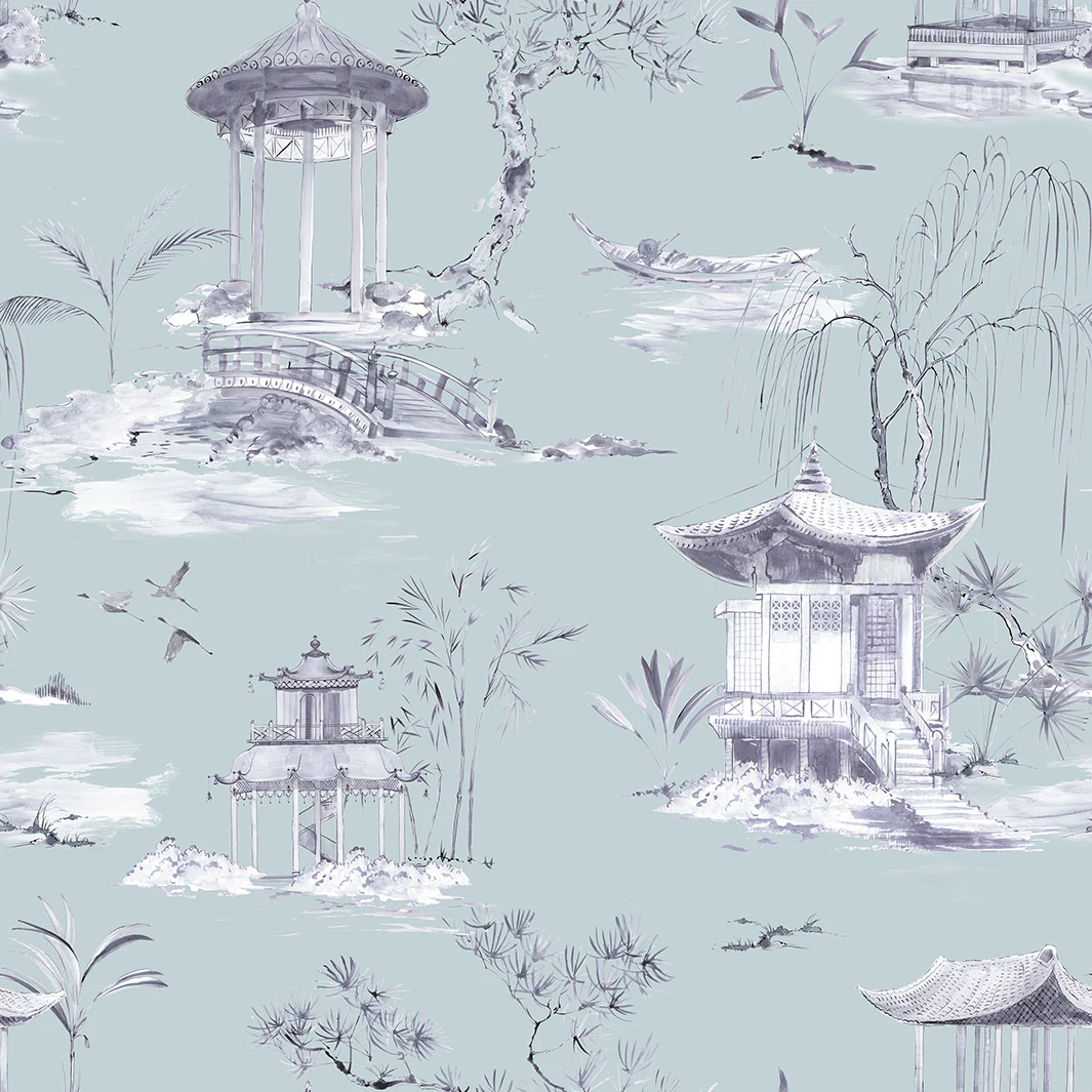 Suzhou Toile Wallpaper - Image 4