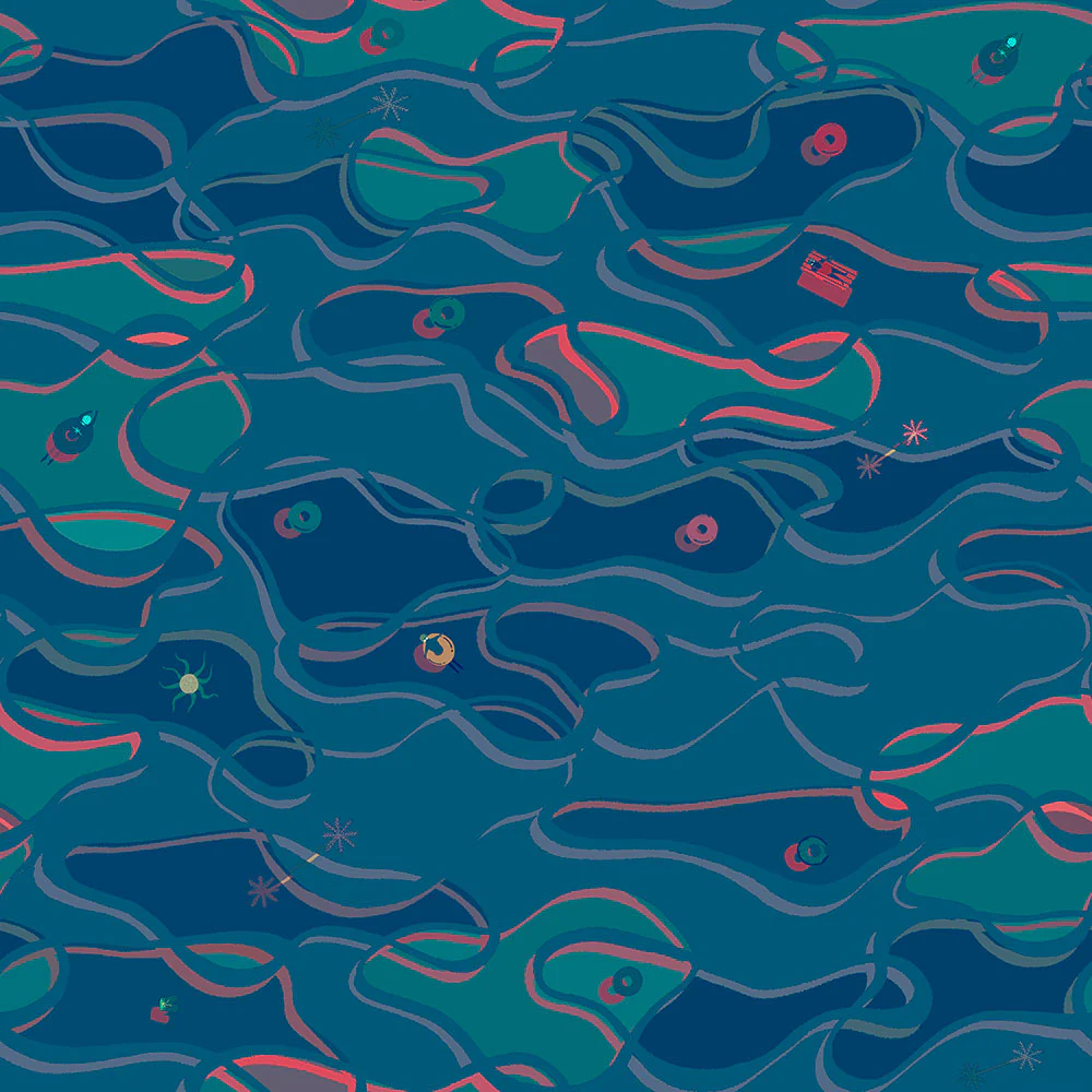 Swim Club Wallpaper - Image 3