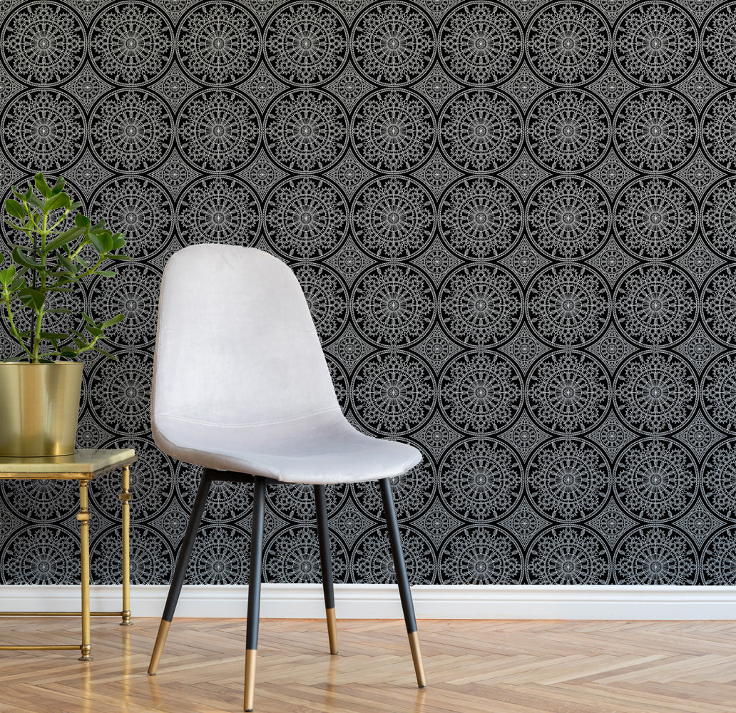 Tatted Lace Wallpaper - Image 3