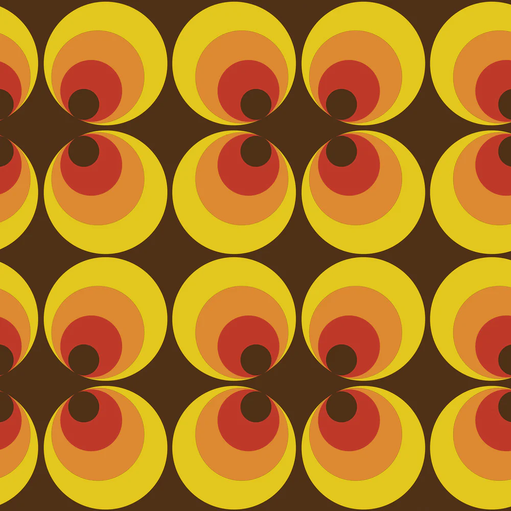 That 70's Circle Wallpaper