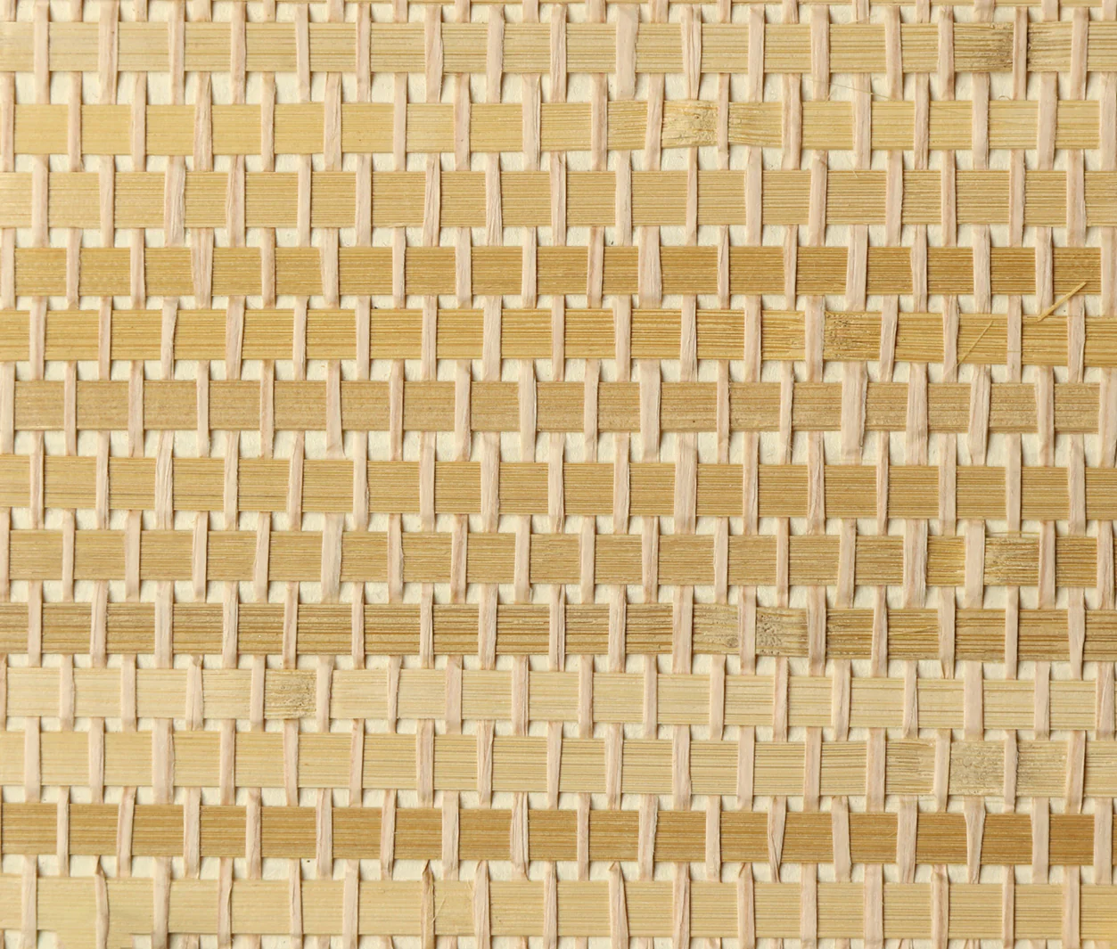Tonal Natural Grasscloth Wallpaper