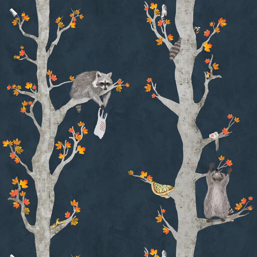 Trash Panda Party Wallpaper