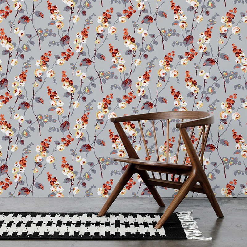 Twigs + Flowers Wallpaper - Image 2