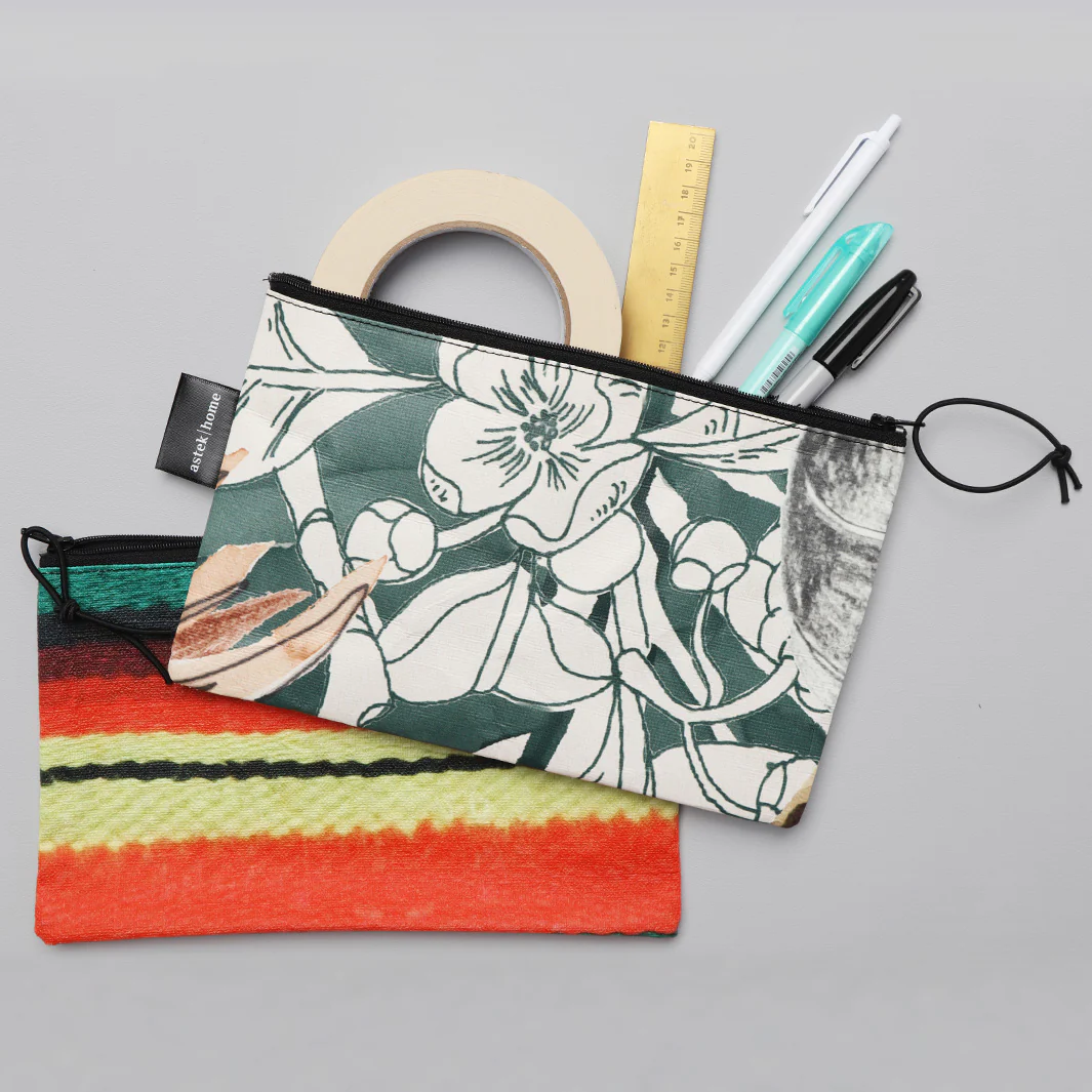 Upcycled Wallpaper Pouch - Image 2