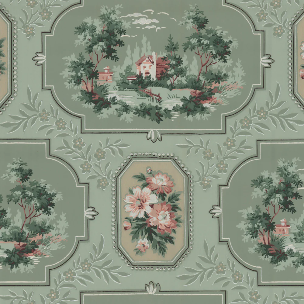 Verdant Villa Wallpaper