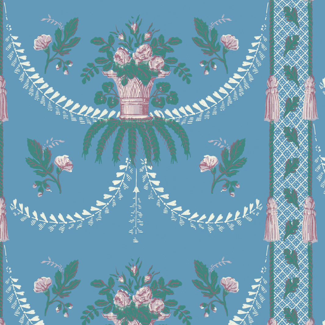 Versailles Garland Wallpaper