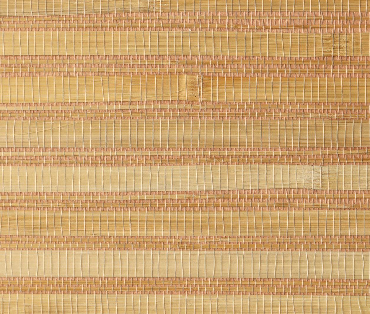 Warm Natural Grasscloth Wallpaper