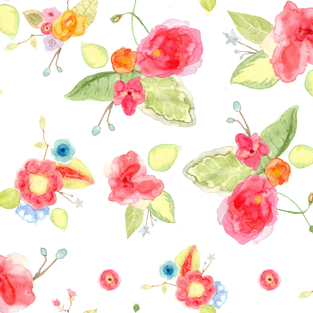 Watercolor Bouquet Wallpaper