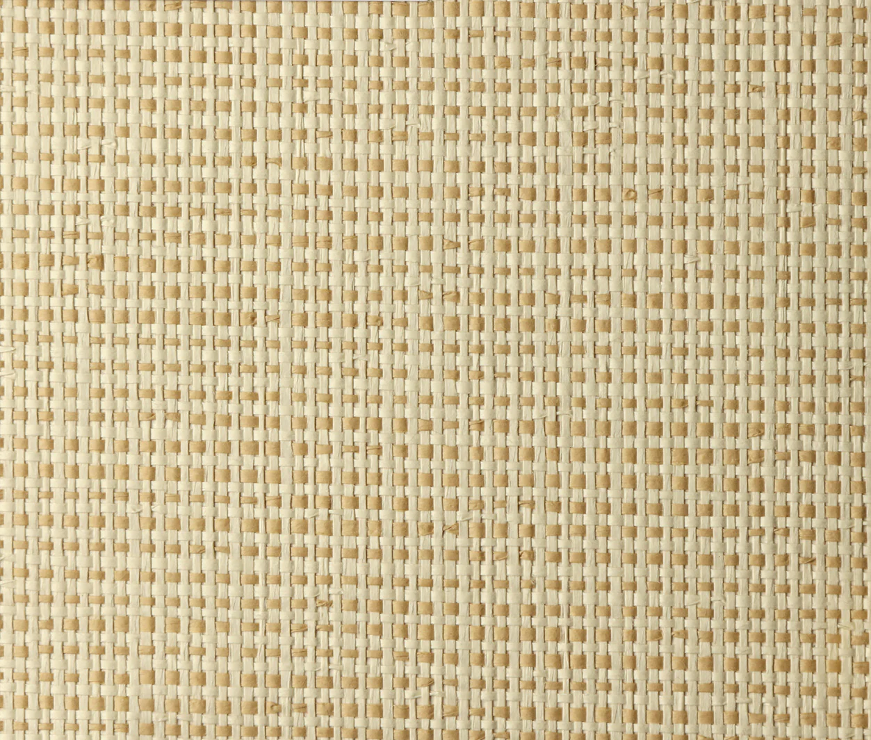 Wheat & Pine Weave Wallpaper