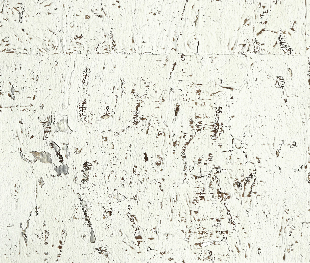 White and Silver Cork Wallpaper