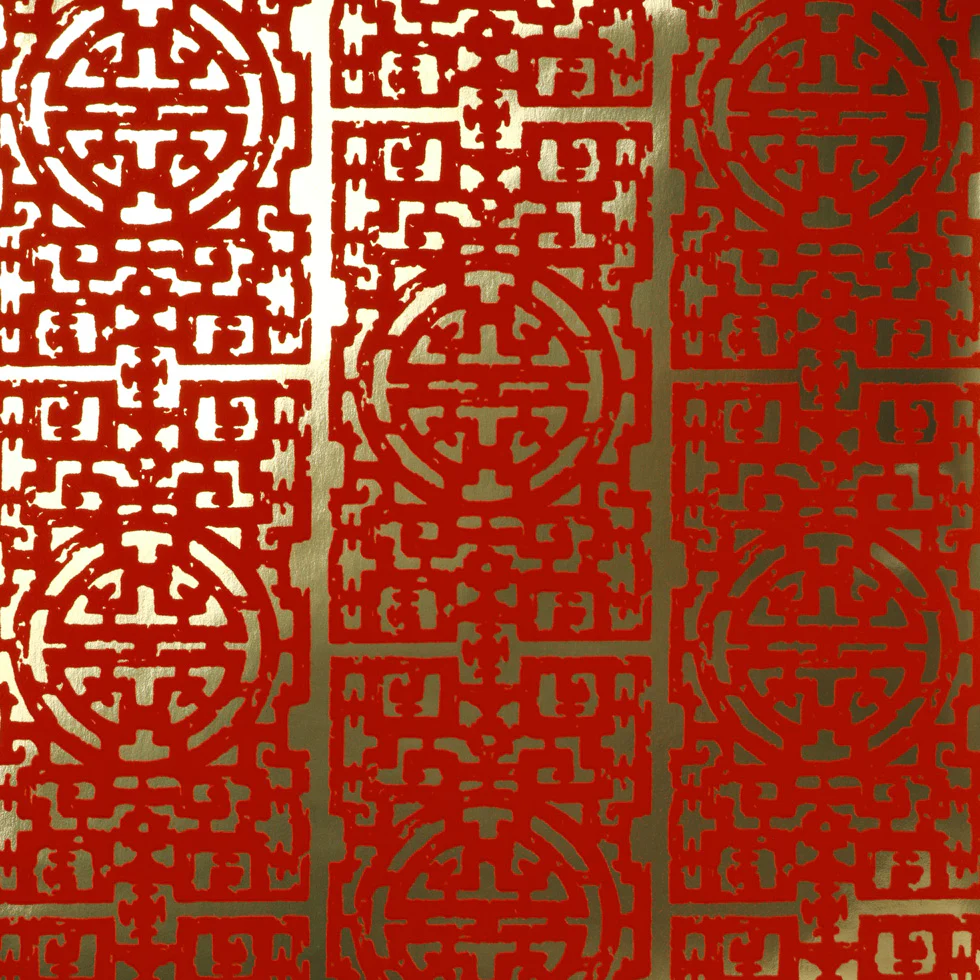 Zodiac Flocked Wallpaper - Image 4